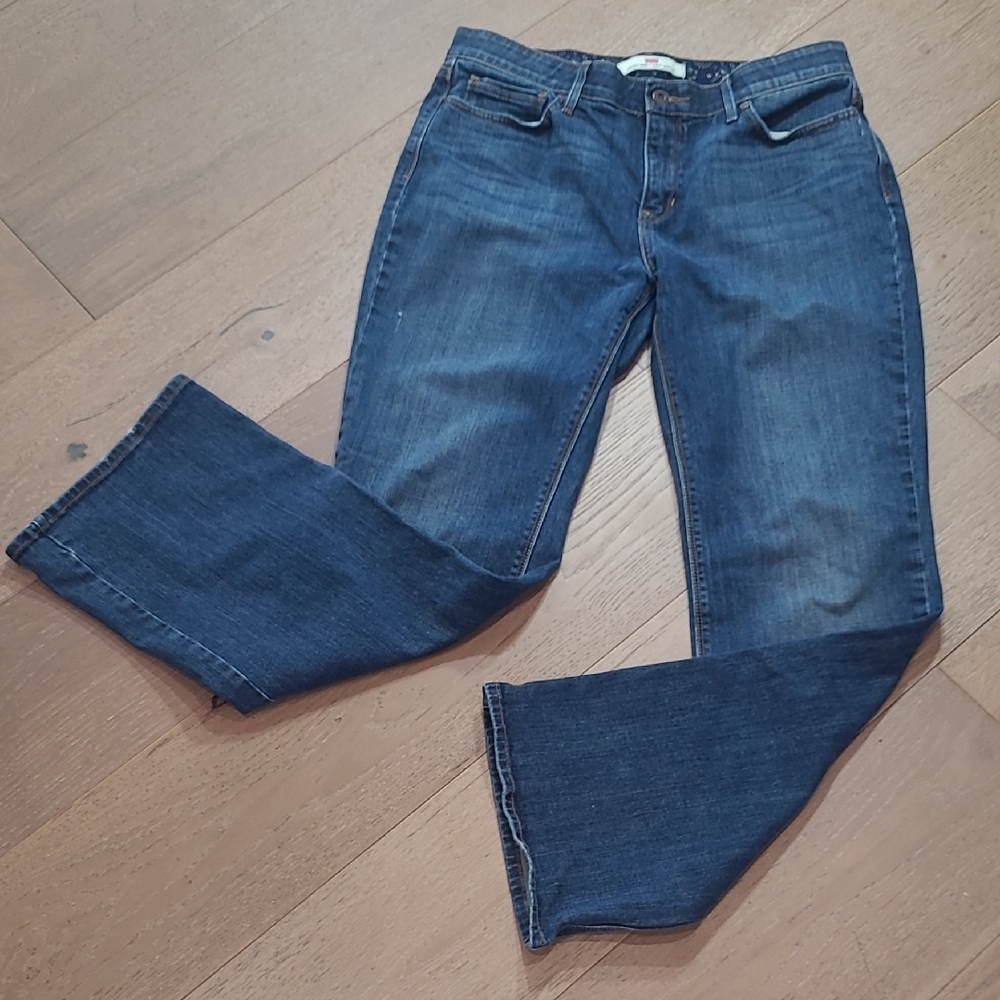 Levi's Women's Boot Cut Jeans - Dark Blue Wash